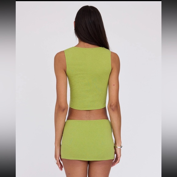 Green Skort - Picture 2 of 3